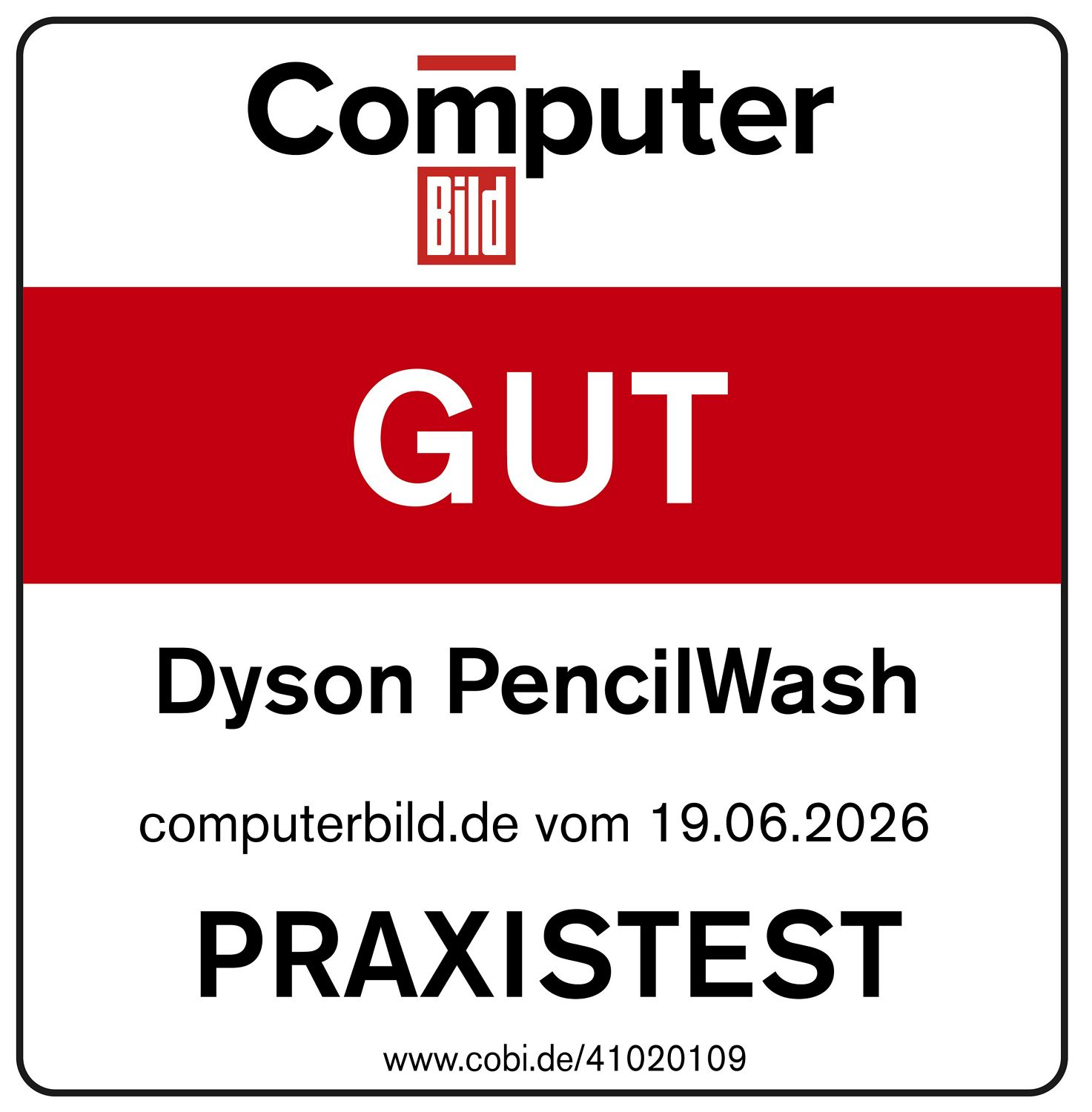 Chip-Test Logo Bester Hersteller des Jahres 2026
